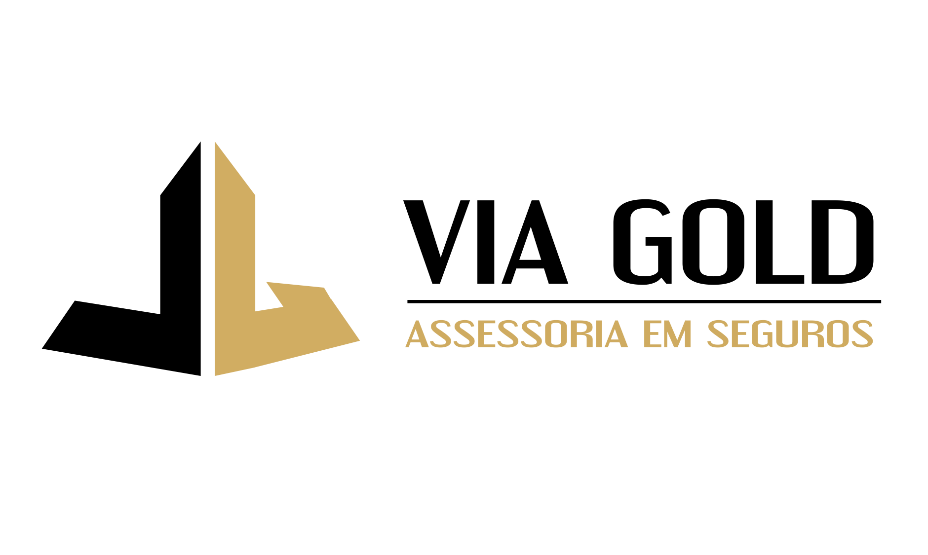 Logo Via Gold
